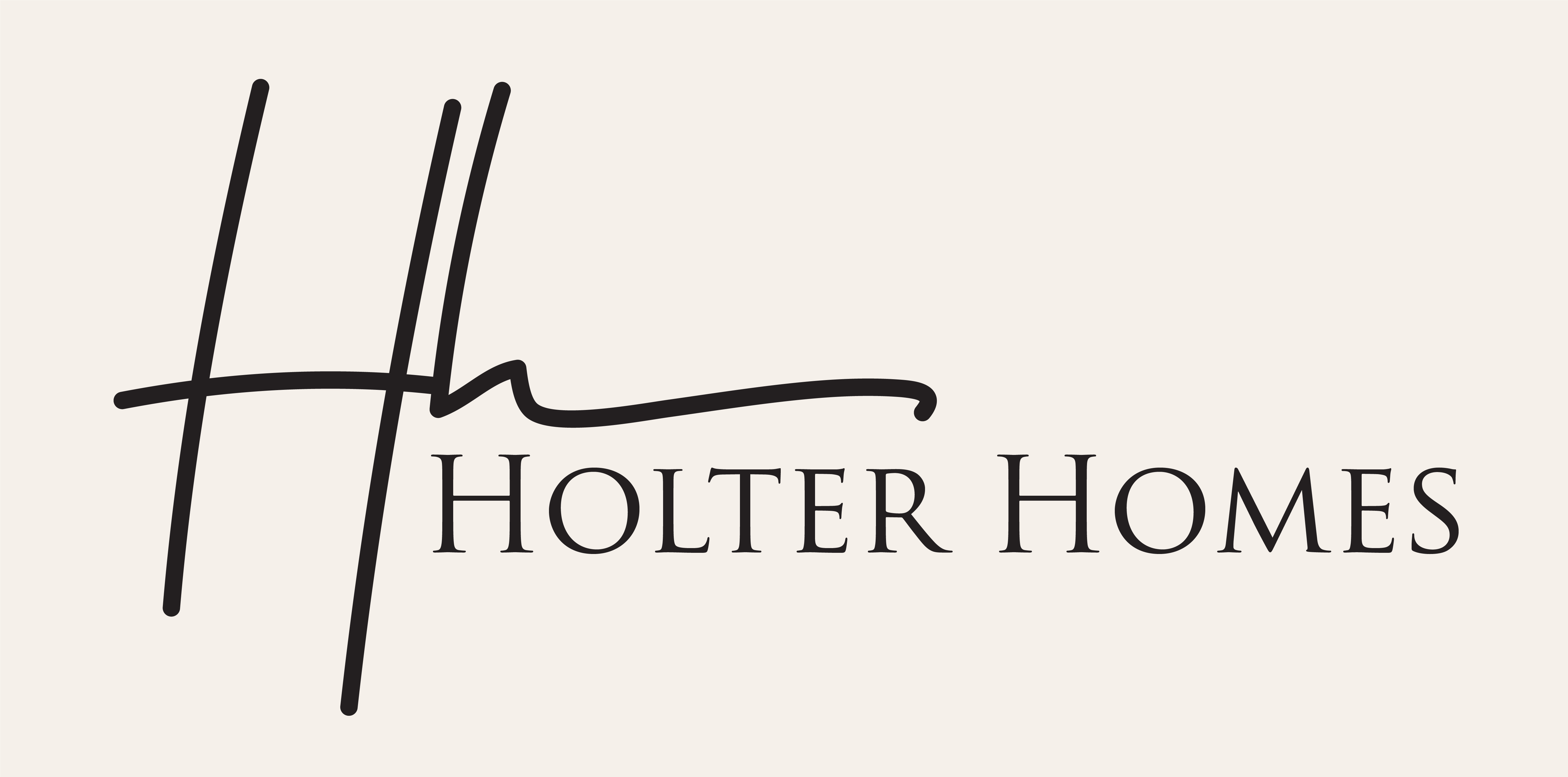 Holter Homes Logo backgrone